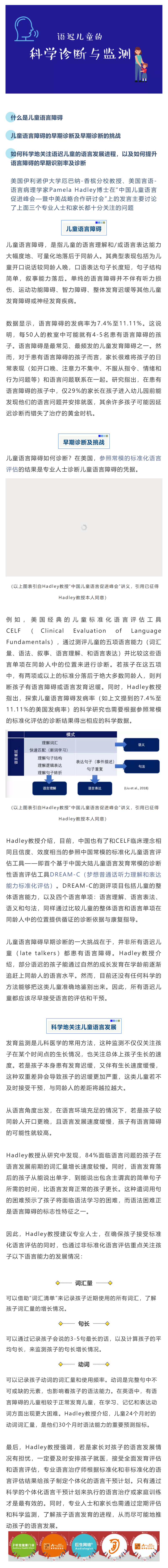 【儿童语言言语发育障碍】早期诊断及早期诊断的挑战