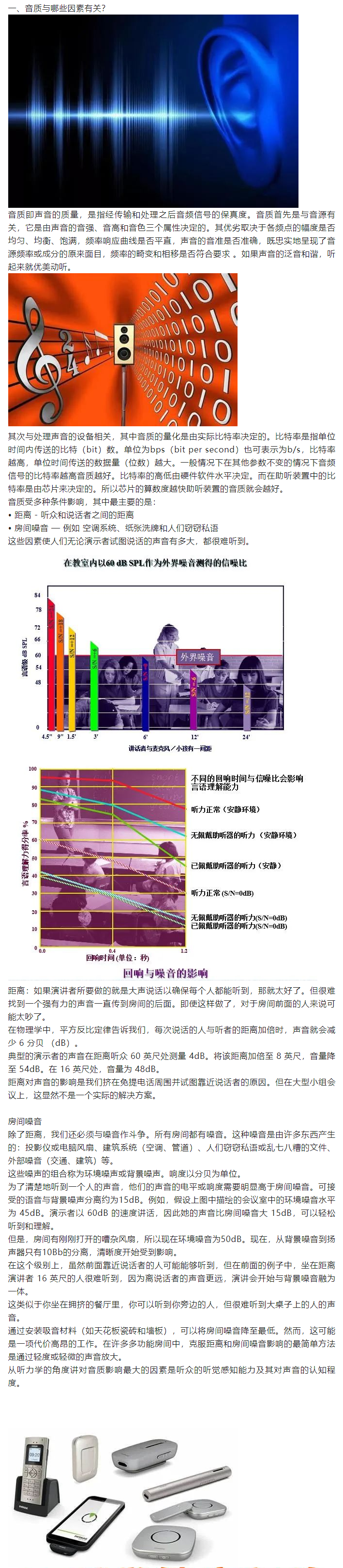 音质与哪些因素有关？